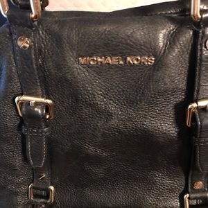 Michael Kors soft leather handbag.